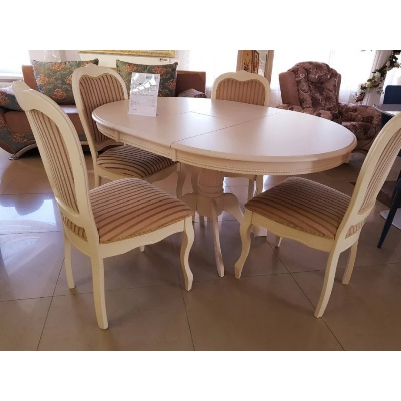 Обідній стіл Olivia Білий Signal