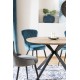 Стіл ASTER дуб / чорний каркас Діаметр 120 Signal