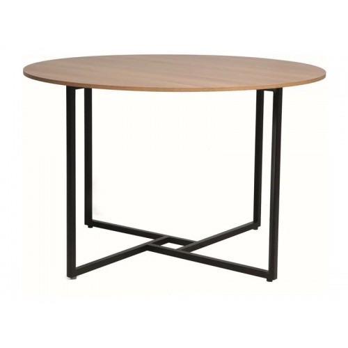 Стіл обідній ALTO дуб/чорний д.120 Signal