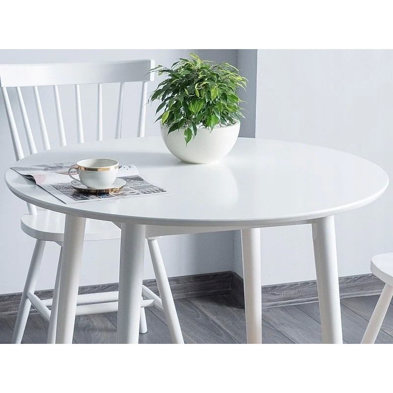 Стіл обідній Larson 90x90 Білий Signal