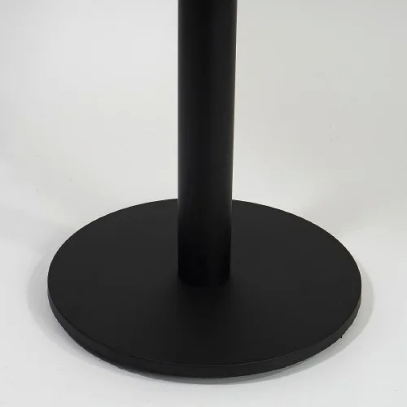 Стіл обідній Puro II 80х80 Масив Дуба / Чорний Signal