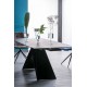 Стіл обідній Westin I 160 (240) х90 Чорний мат / Чорний Signal