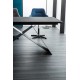 Стіл обідній Westin II 160 (240) x90 Ефект каменю Чорний / Чорний Signal