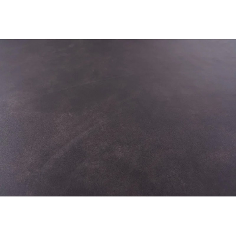 Стіл обідній розкладний PORTO CERAMIC 120(160)*120 тем.сірий ефект мармуру/чорний мат Signal