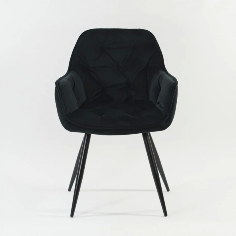 Стілець Cherry Velvet Чорний Signal