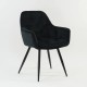 Стілець Cherry Velvet Чорний Signal