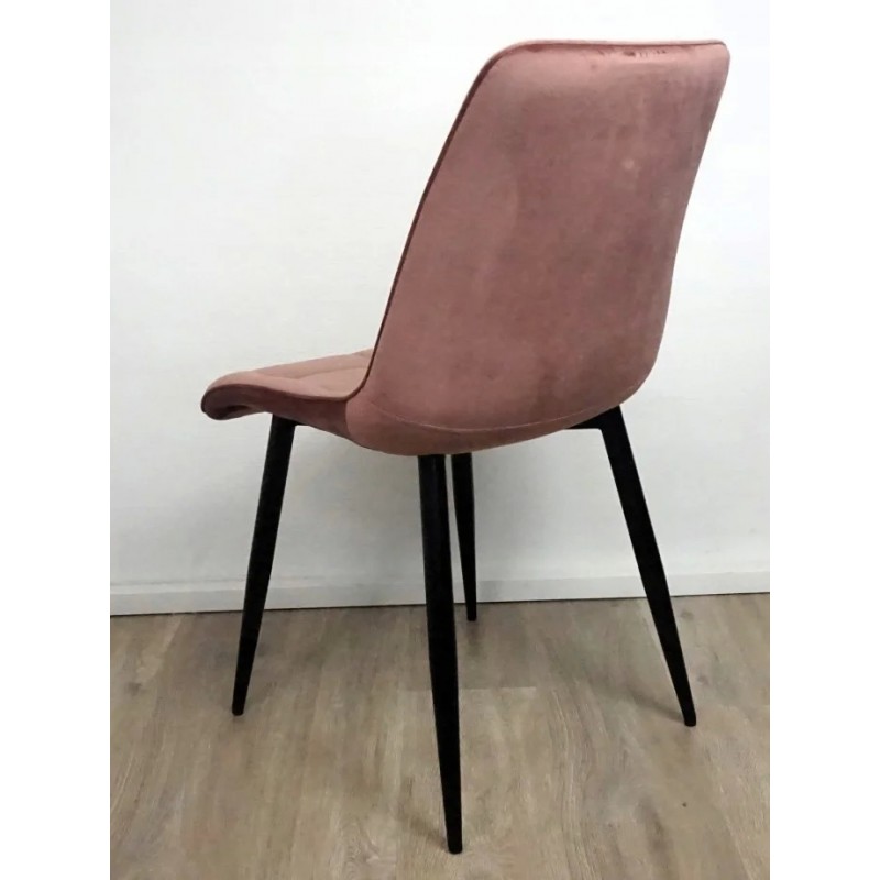 Стілець Chic Velvet Антична Троянда / Чорний Signal