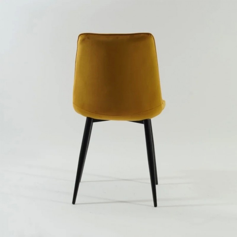 Стілець Chic Velvet Карі / Чорний Signal