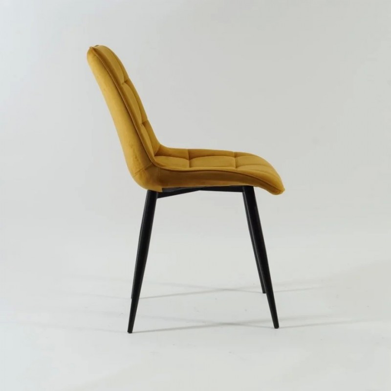 Стілець Chic Velvet Карі / Чорний Signal