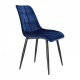 Стілець Chic Velvet Синій / Чорний Signal