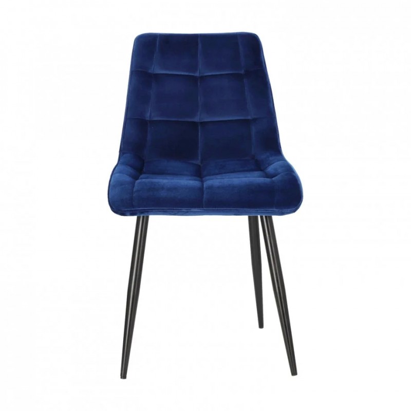 Стілець Chic Velvet Синій / Чорний Signal