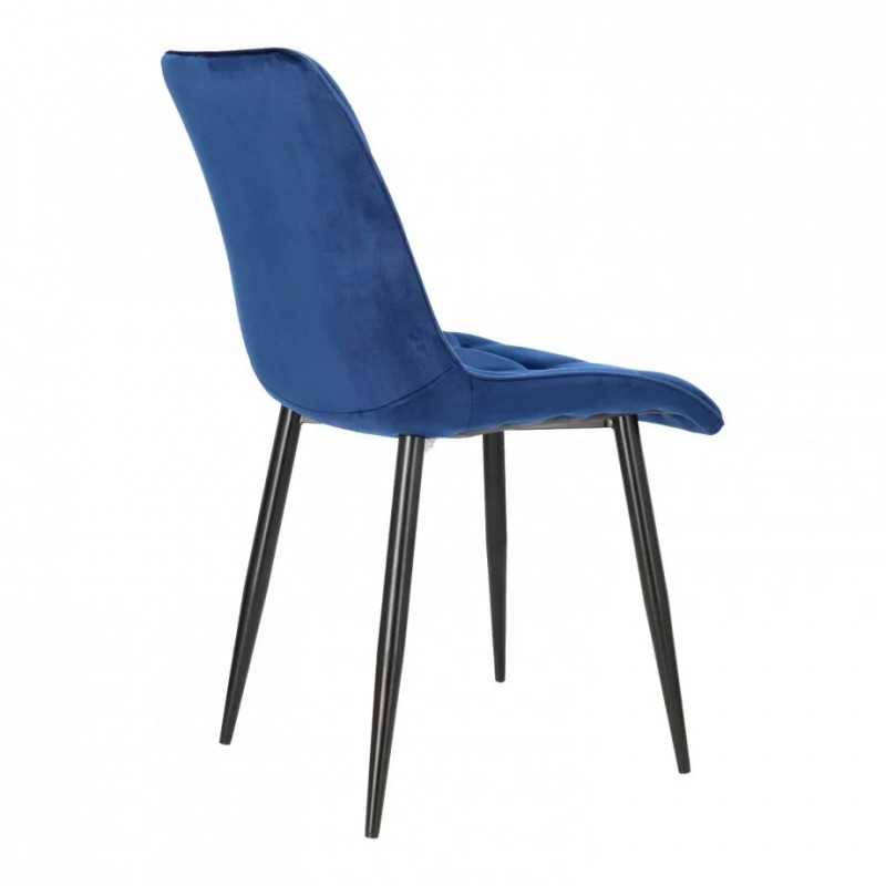 Стілець Chic Velvet Синій / Чорний Signal