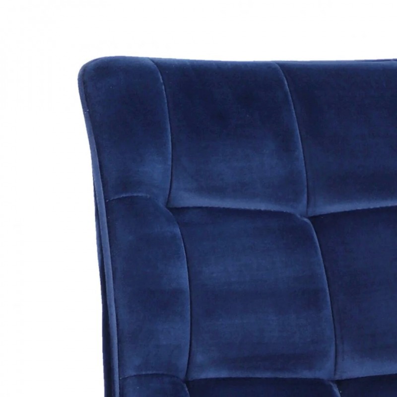 Стілець Chic Velvet Синій / Чорний Signal