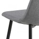 Стілець Fox Сірий / Чорний Signal