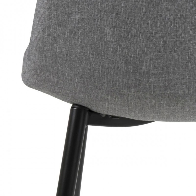 Стілець Fox Сірий / Чорний Signal