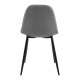 Стілець Fox Сірий / Чорний Signal