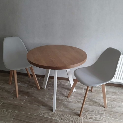 Стілець Moris Світло-сірий / Бук Signal