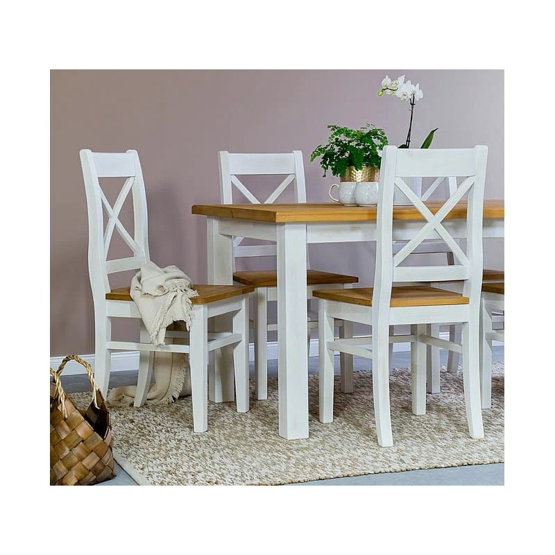 Стілець POPRAD II медово-коричневий / сосна патина Signal