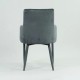 Стілець Ricardo Velvet Сірий Signal