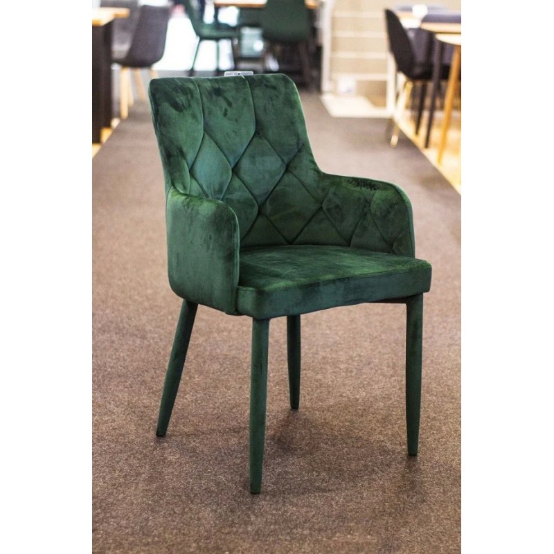 Стілець Ricardo Velvet Зелений Signal