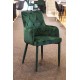 Стілець Ricardo Velvet Зелений Signal