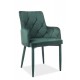 Стілець Ricardo Velvet Зелений Signal