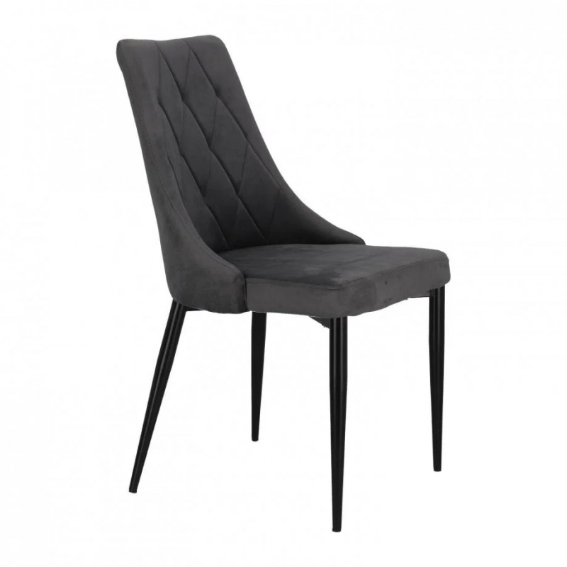 Стілець Trix B Velvet Чорний Signal