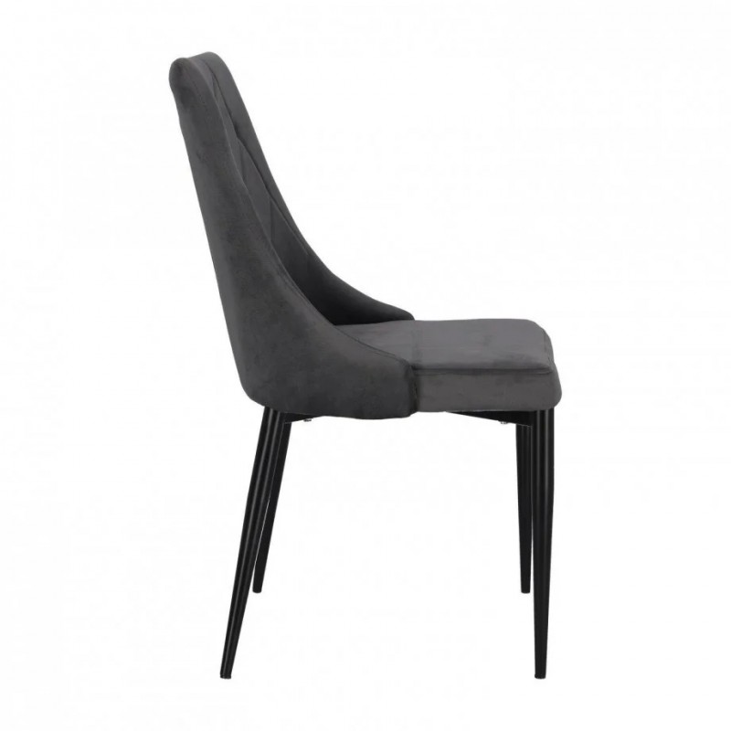 Стілець Trix B Velvet Чорний Signal