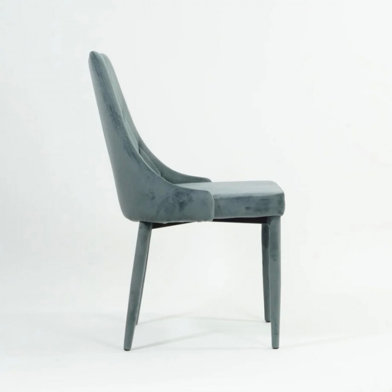 Стілець Trix Velvet Сірий Signal