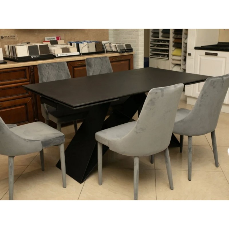 Стілець Trix Velvet Сірий Signal