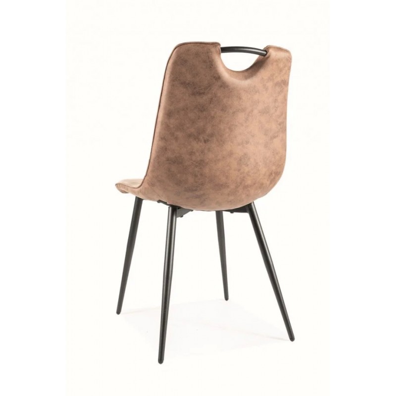 Крісло ALOE каркас Чорний / Коричневий TAP. 212 ALOEMICBR Signal