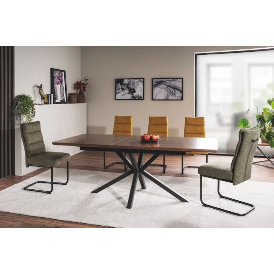 Крісло BERRY BREGO CHAIR Чорний каркас / Оливковий77 BERRYBRCOL Signal Крісло BERRY BREGO CHAIR Чорний каркас / Оливковий77 BERRYBRCOL Signal