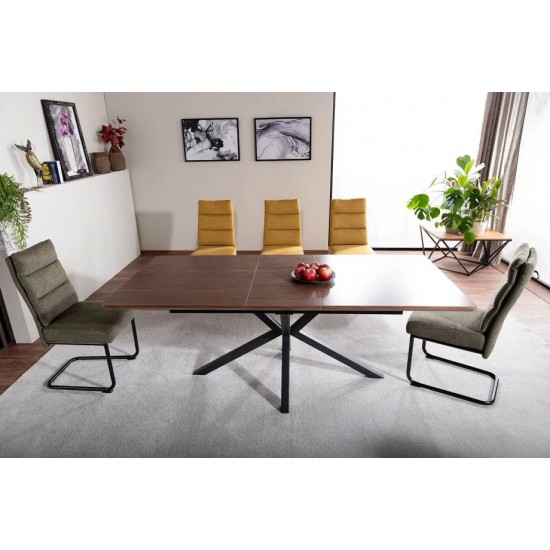 Крісло BERRY BREGO CHAIR Чорний каркас / Оливковий77 BERRYBRCOL Signal Крісло BERRY BREGO CHAIR Чорний каркас / Оливковий77 BERRYBRCOL Signal