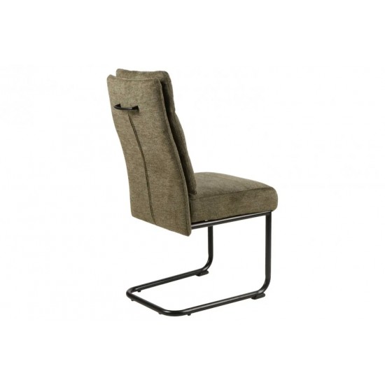 Крісло BERRY BREGO CHAIR Чорний каркас / Оливковий77 BERRYBRCOL Signal Крісло BERRY BREGO CHAIR Чорний каркас / Оливковий77 BERRYBRCOL Signal