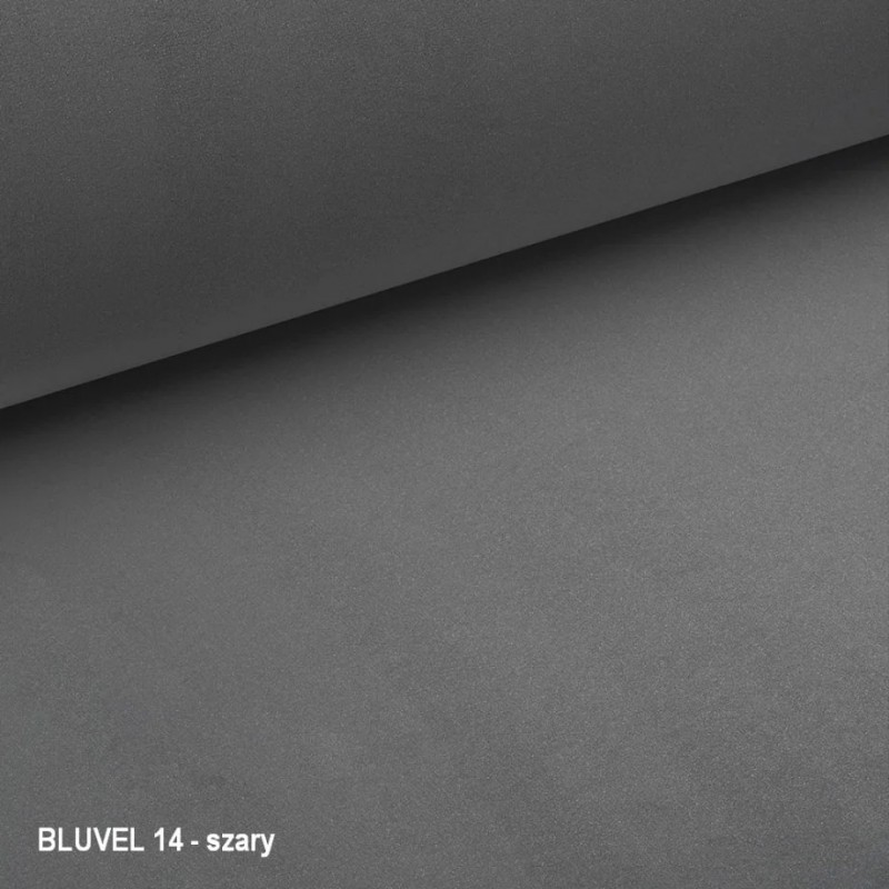 Крісло MANGO VELVET каркас Чорний / Світло-сірий 14 MANGOVCSZ Signal