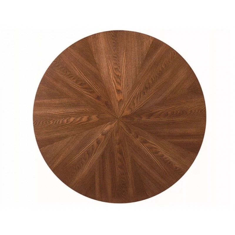 Обідній стіл AMADEO Горіх / Чорний мат Діаметр 80 AMADEOORCFI80 Signal