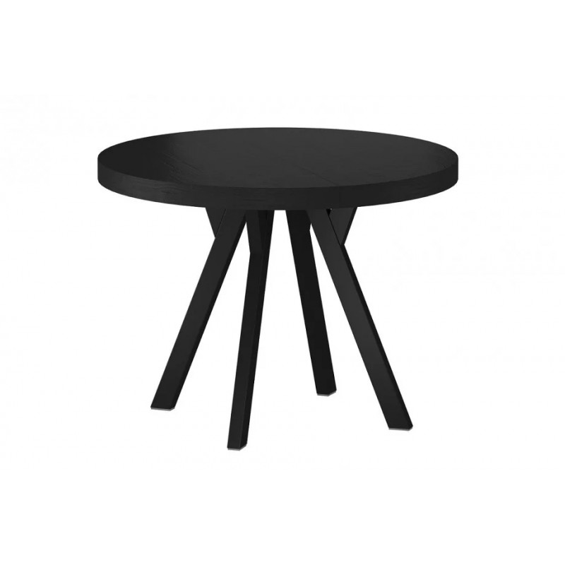 Стіл DOMINGO шпон чорний/чорний д.100x100(250) DOMINGOCCFI100 Signal