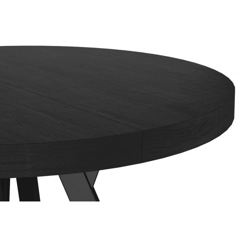 Стіл DOMINGO шпон чорний/чорний д.100x100(250) DOMINGOCCFI100 Signal