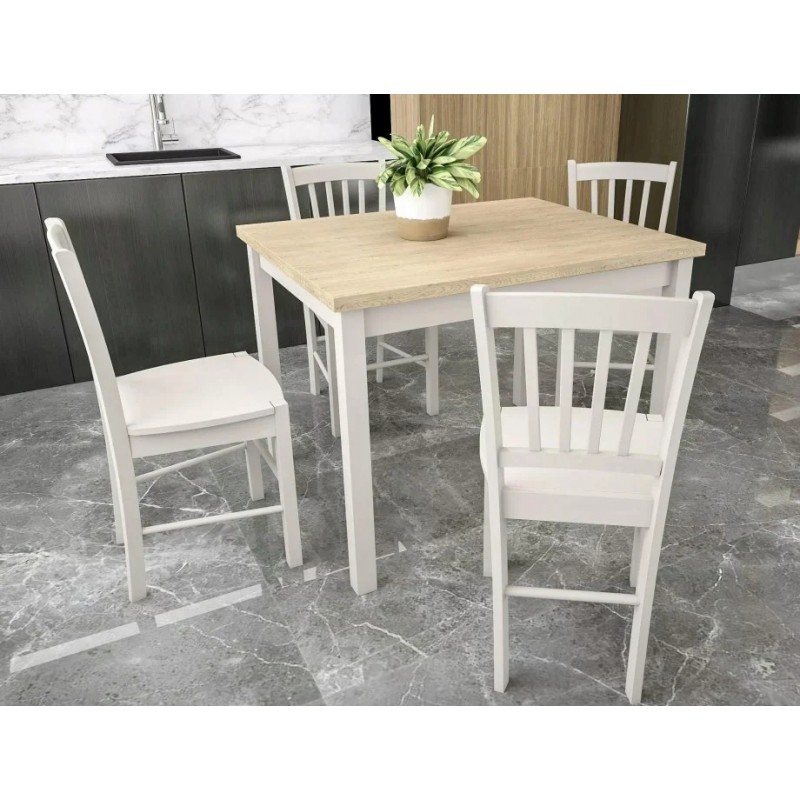 Стіл обідній ADAM 80*80 дуб кремону торро / кашемір ADAMDCTKA80 Signal