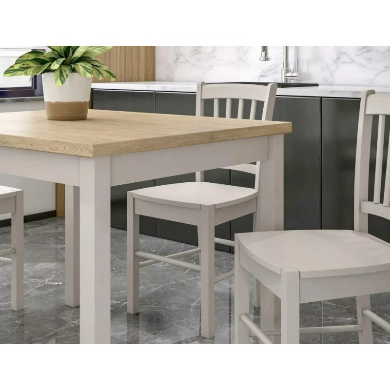 Стіл обідній ADAM 80*80 дуб кремону торро / кашемір ADAMDCTKA80 Signal