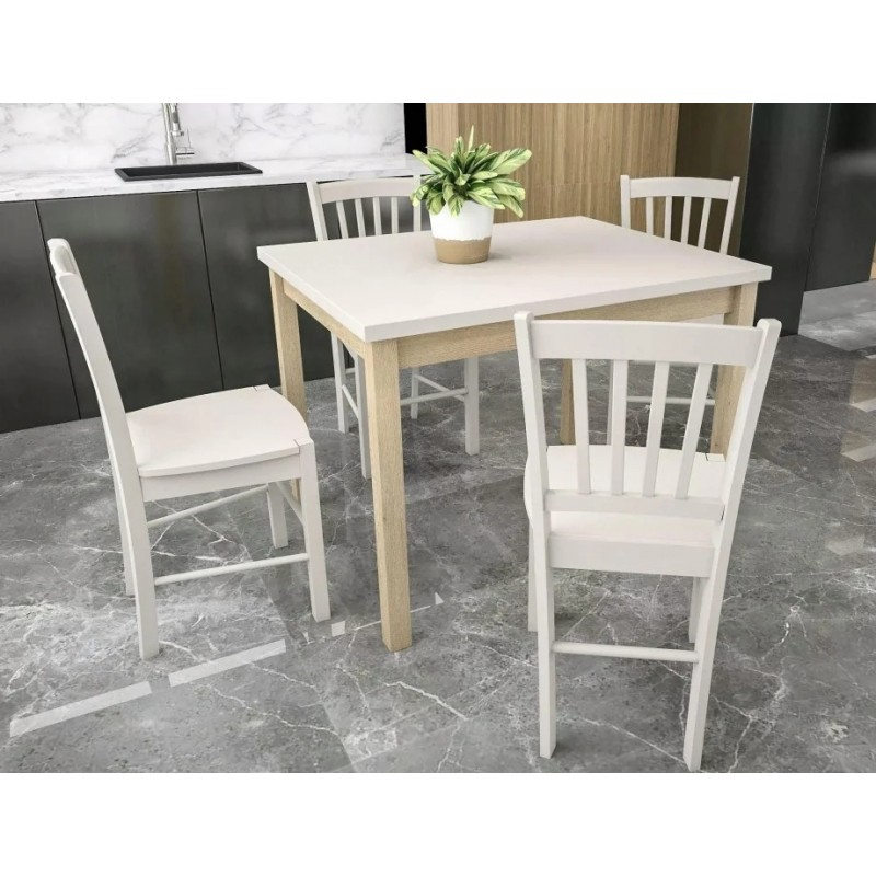 Стіл обідній ADAM 80*80 кашемір / дуб кремону торро ADAMKADCT80 Signal