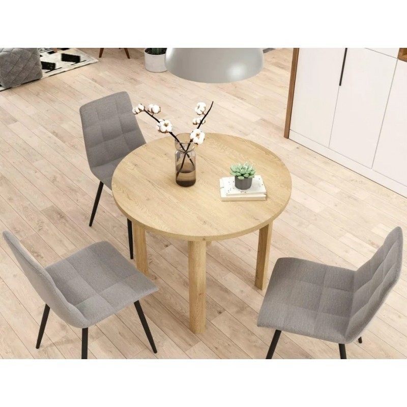 Стіл обідній ADAM дуб кремону торро d.80 ADAMDCTFI80 Signal