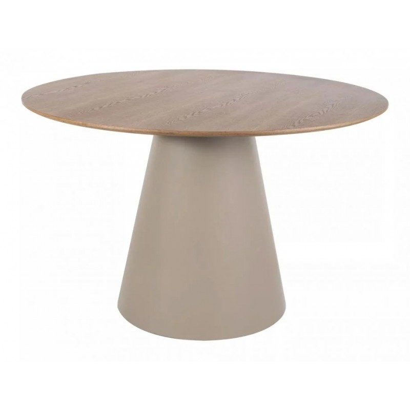 Стіл обідній ANGEL дуб / кашемір d.120 ANGELDBEFI120 Signal