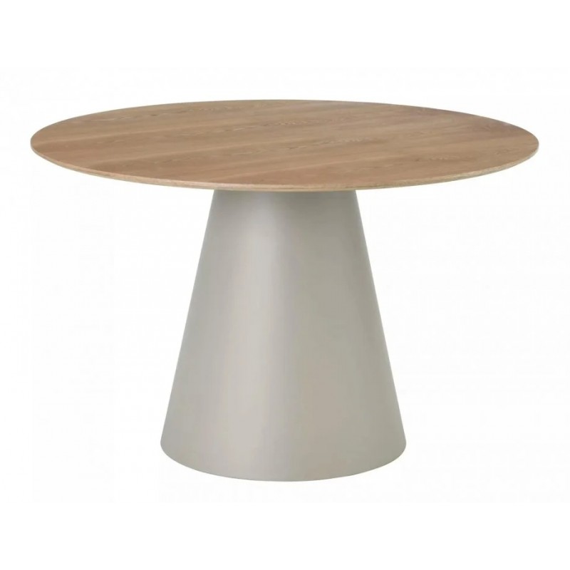 Стіл обідній ANGEL дуб / кашемір d.120 ANGELDBEFI120 Signal