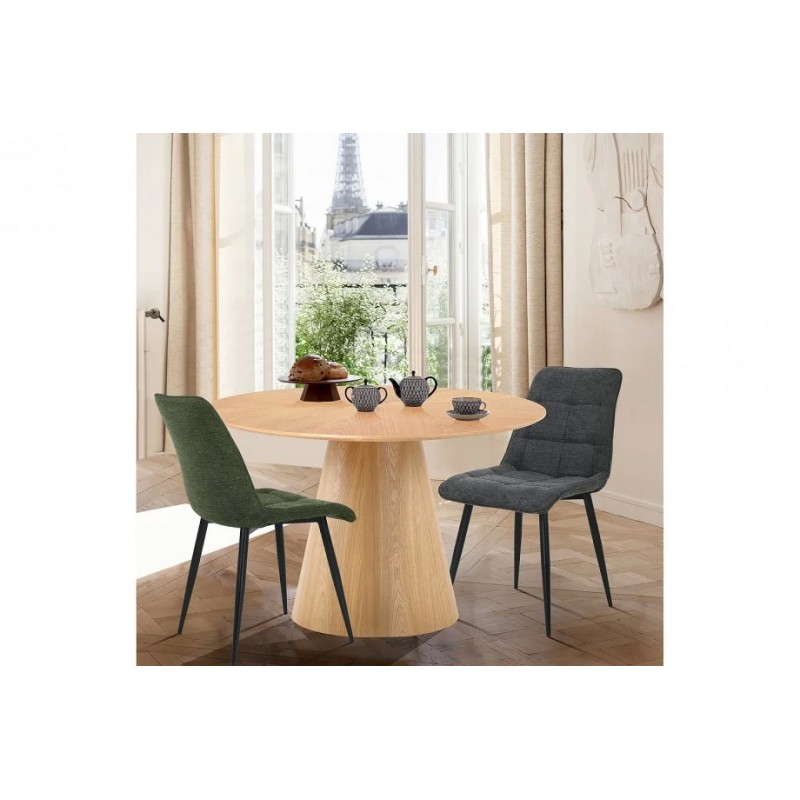 Стіл обідній ANGEL Дуб діаметр 120 ANGELDFI120 Signal