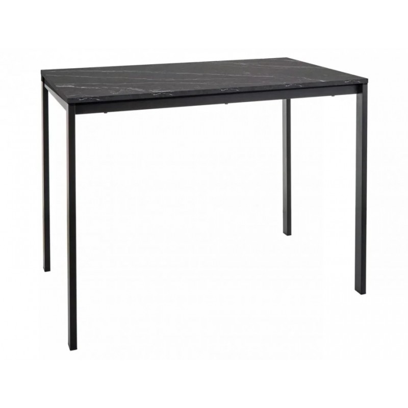 Стіл обідній MARIO 100*60 чорний еф. MARIOCMAC100 Signal