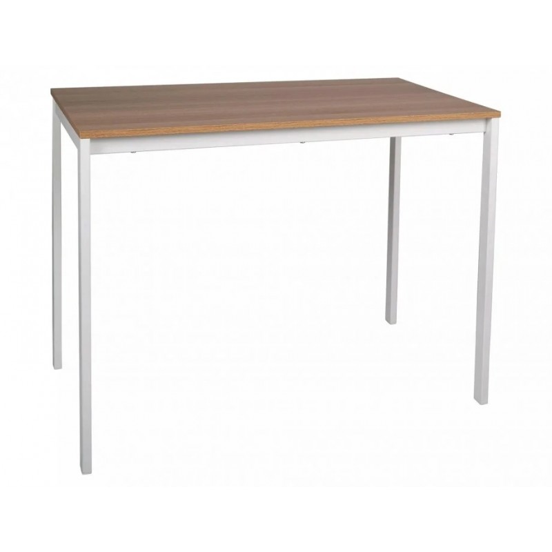 Стіл обідній MARIO 100*60 дуб / білий MARIODOW100 Signal