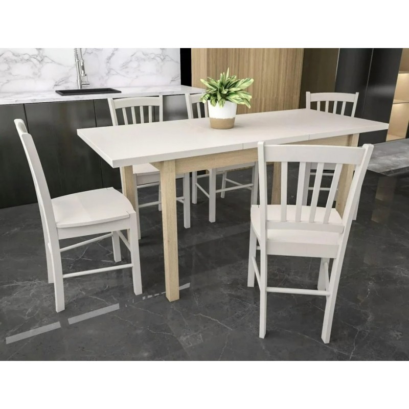 Стіл обідній розкладний ADAM 120(160)*68 кашемір / дуб кремону торро ADAMKADCT120160 Signal