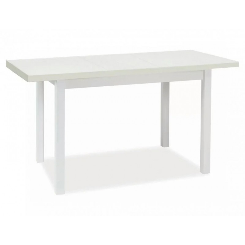 Стіл обідній розкладний ADAM 90(125)*65 білий мат ADAMBM90125 Signal