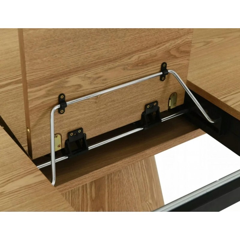 Стіл обідній розкладний ANGEL II 120(160)*120 дуб ANGELIID120 Signal